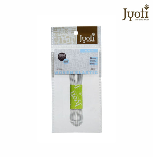 Elastic - Woven - 1 Meter - White