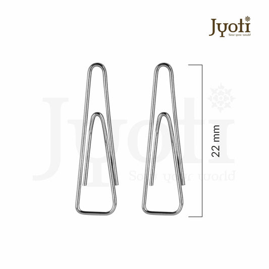 Paper Clip - Steel - Nickel & Electroplated