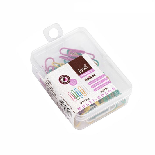 Paper Clip – Plastic Coated – Plastic Box Pack