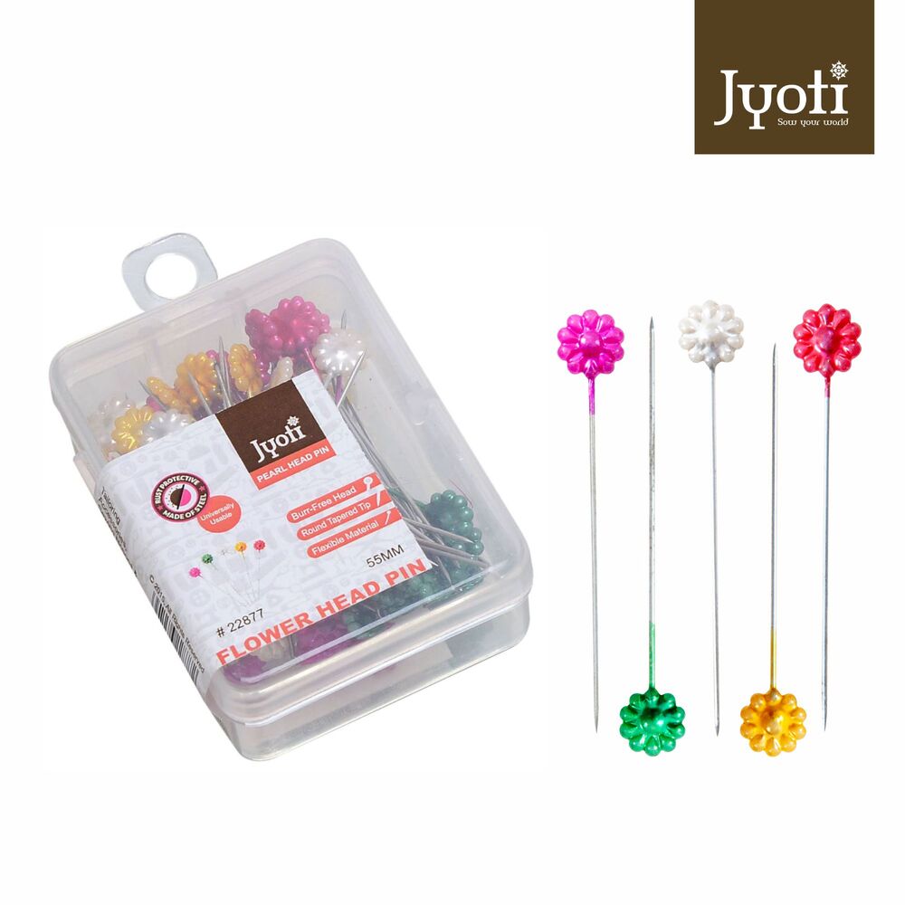 Pearl Head Pin - Plastic Box