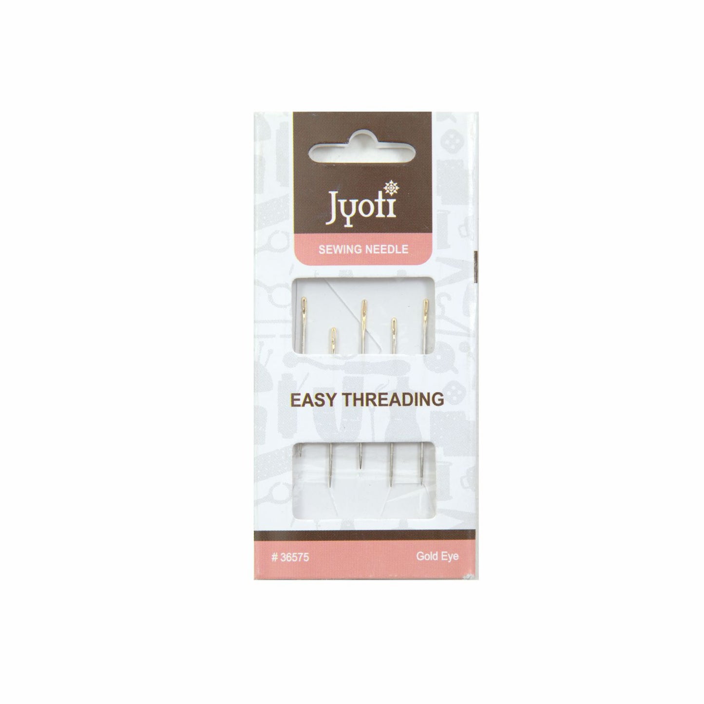 Easy Threading Needle - Gold Eye (Sizes - 4, 6, 8)