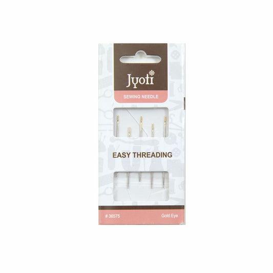 Easy Threading Needle - Gold Eye (Sizes - 4, 6, 8)