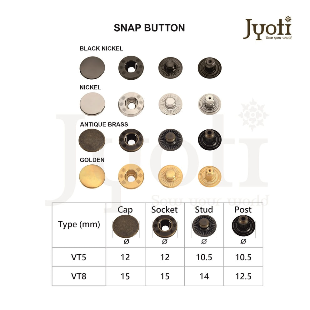 Snap Button - VT - 5