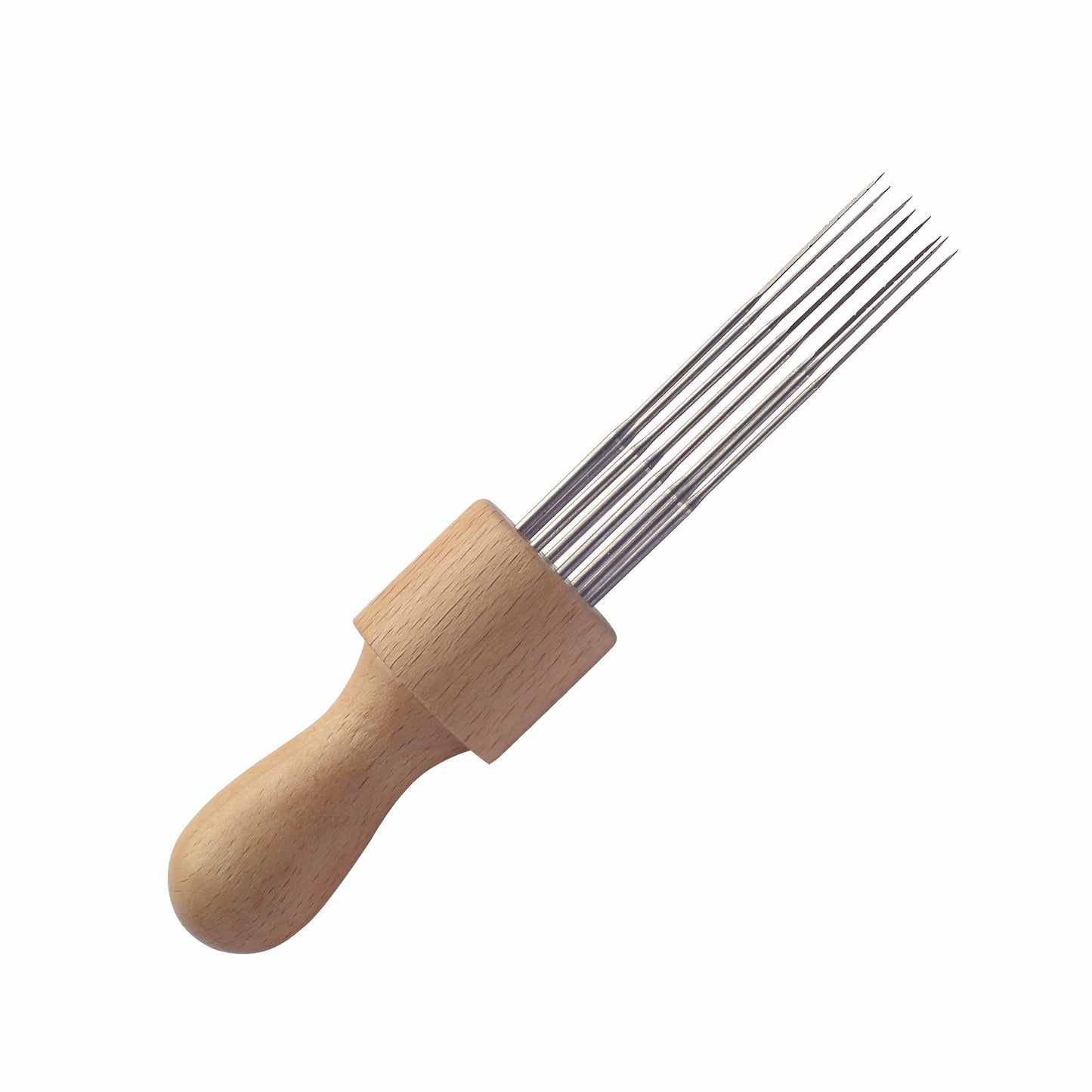 Felting Needle with Wooden Handle - 8 Stainless Steel Needles