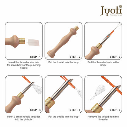 Punch Needle - Bamboo Handle - Interchangeable (3C)