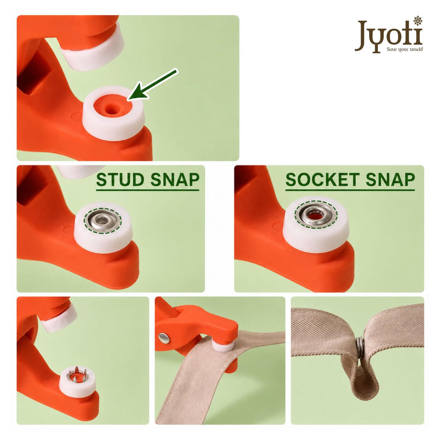 Prong Snap with Plier - Repair Kit