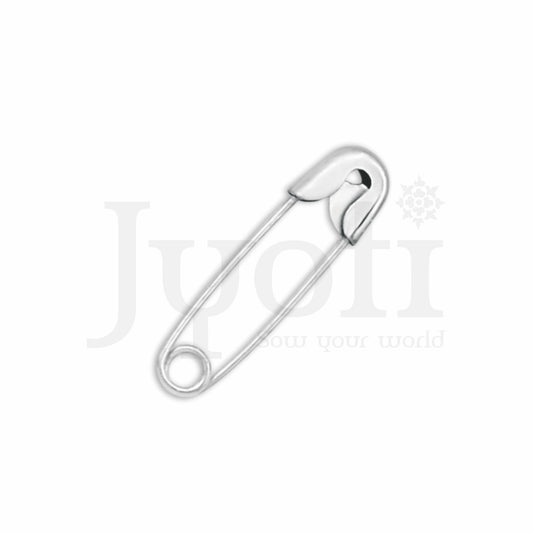 Safety Pin - Nickel - Size 000 to 4