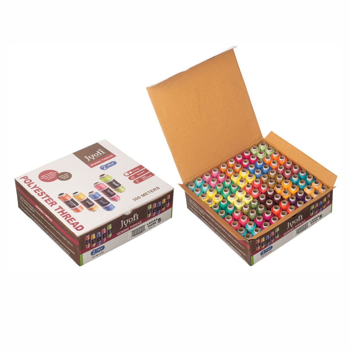 Sewing Thread – 2 Ply / 50 Count – 300 Meters
