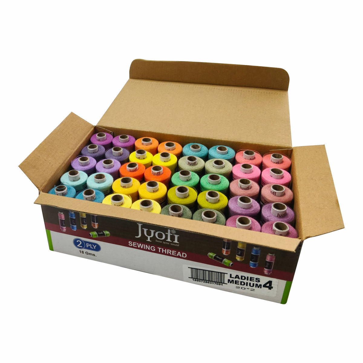 Sewing Thread – 2 Ply / 50 Count – 18 Grams