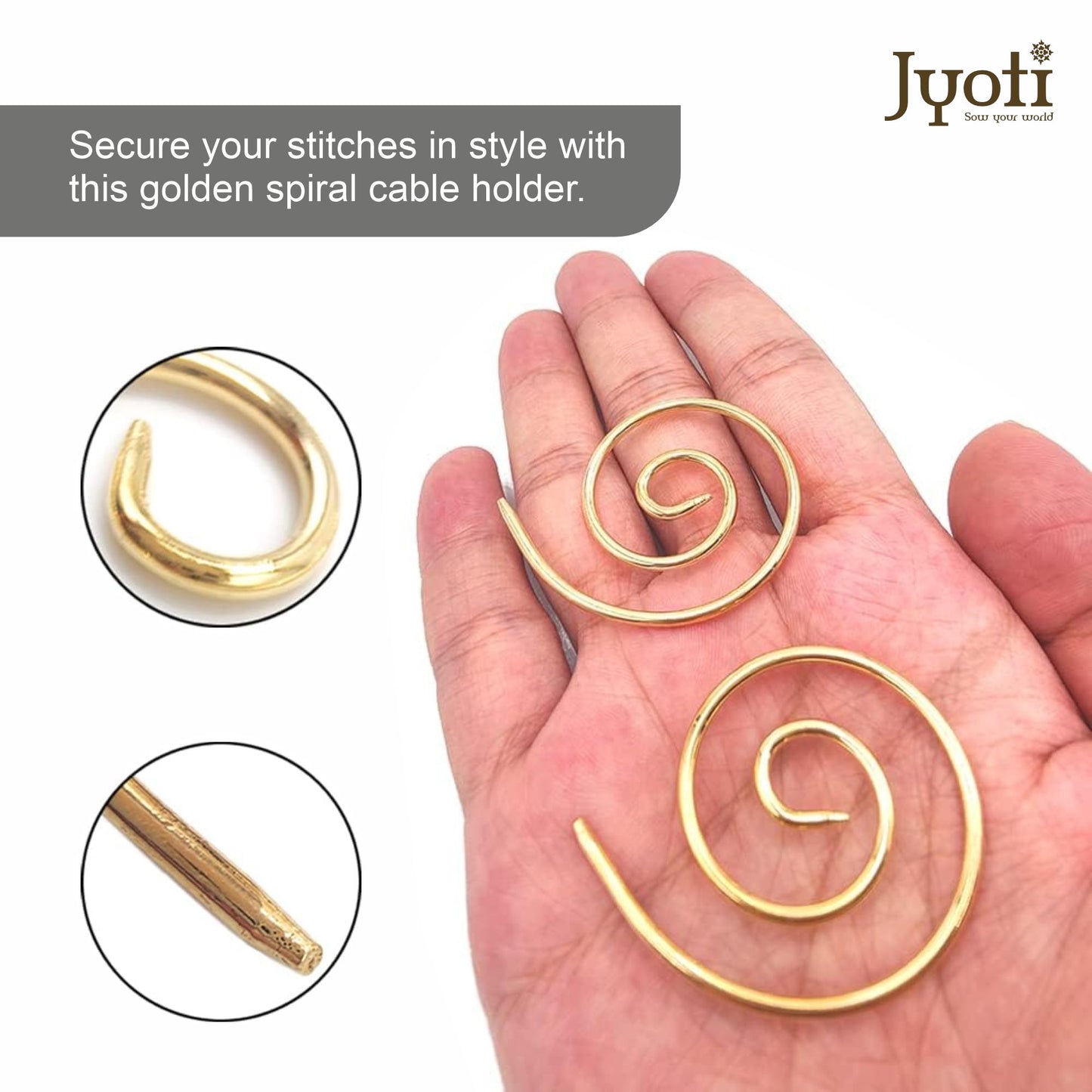 Stitch Holder - Aluminium - Spiral