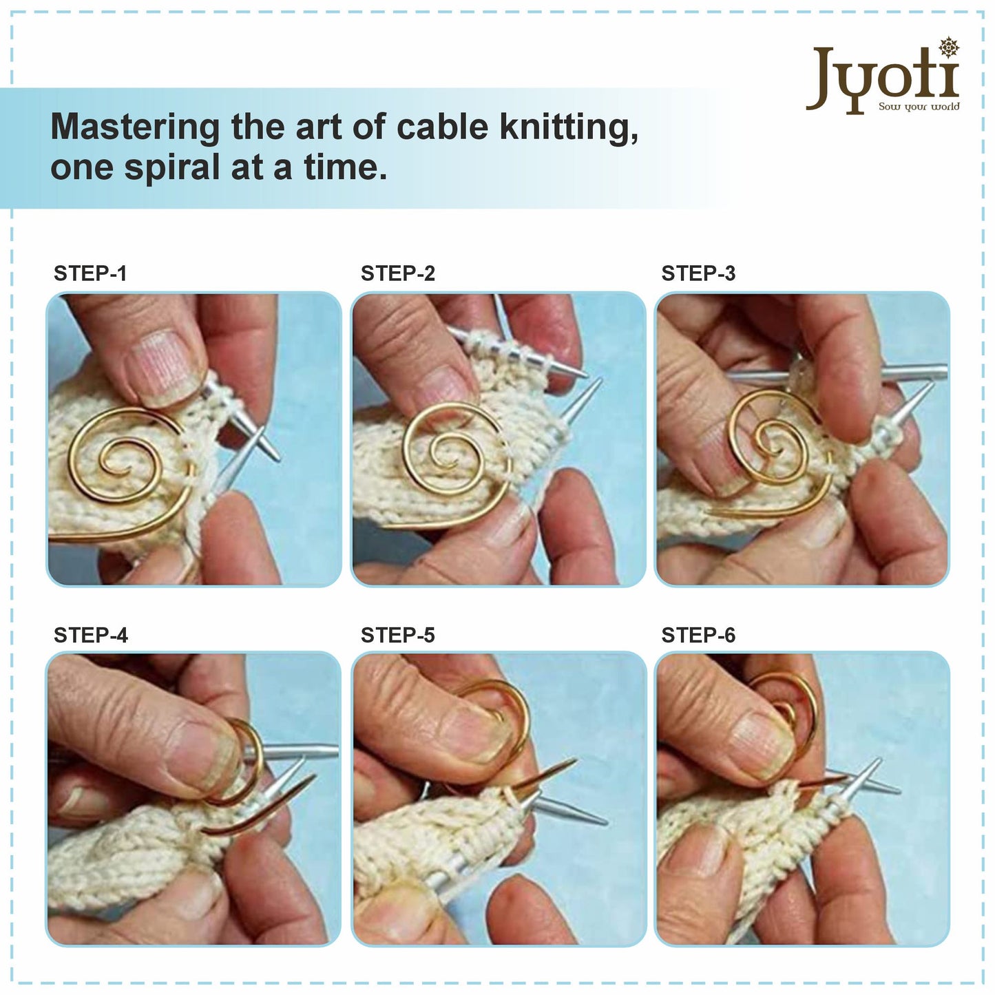 Stitch Holder - Aluminium - Spiral