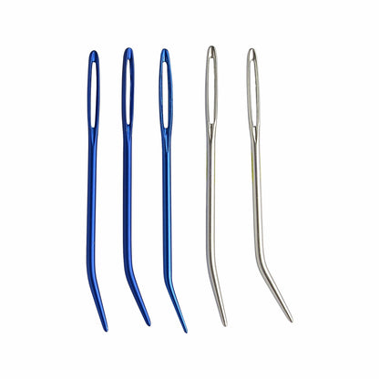 Wool Needle - Aluminium - Bent (5C)