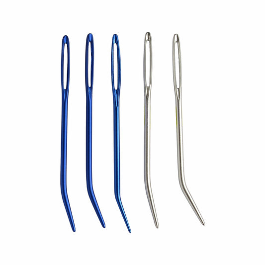 Wool Needle - Aluminium - Bent (5C)
